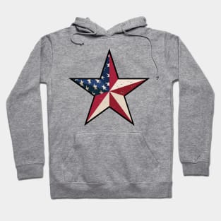 American Patriot Barn Star Hoodie